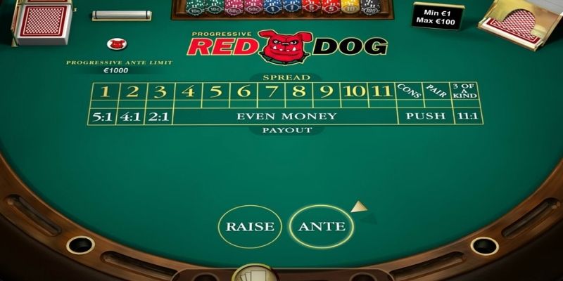 Tổng quan về Red Dog 8xbet và sức hút trên 8XBET